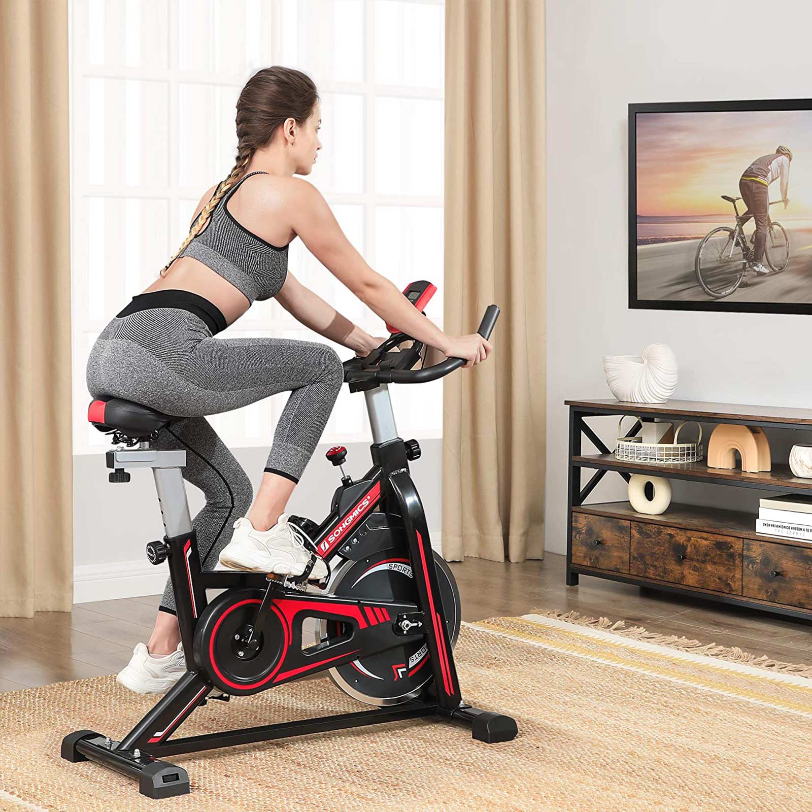 Stationary Bike for Exercise on Sale Sports & Exercise SONGMICS