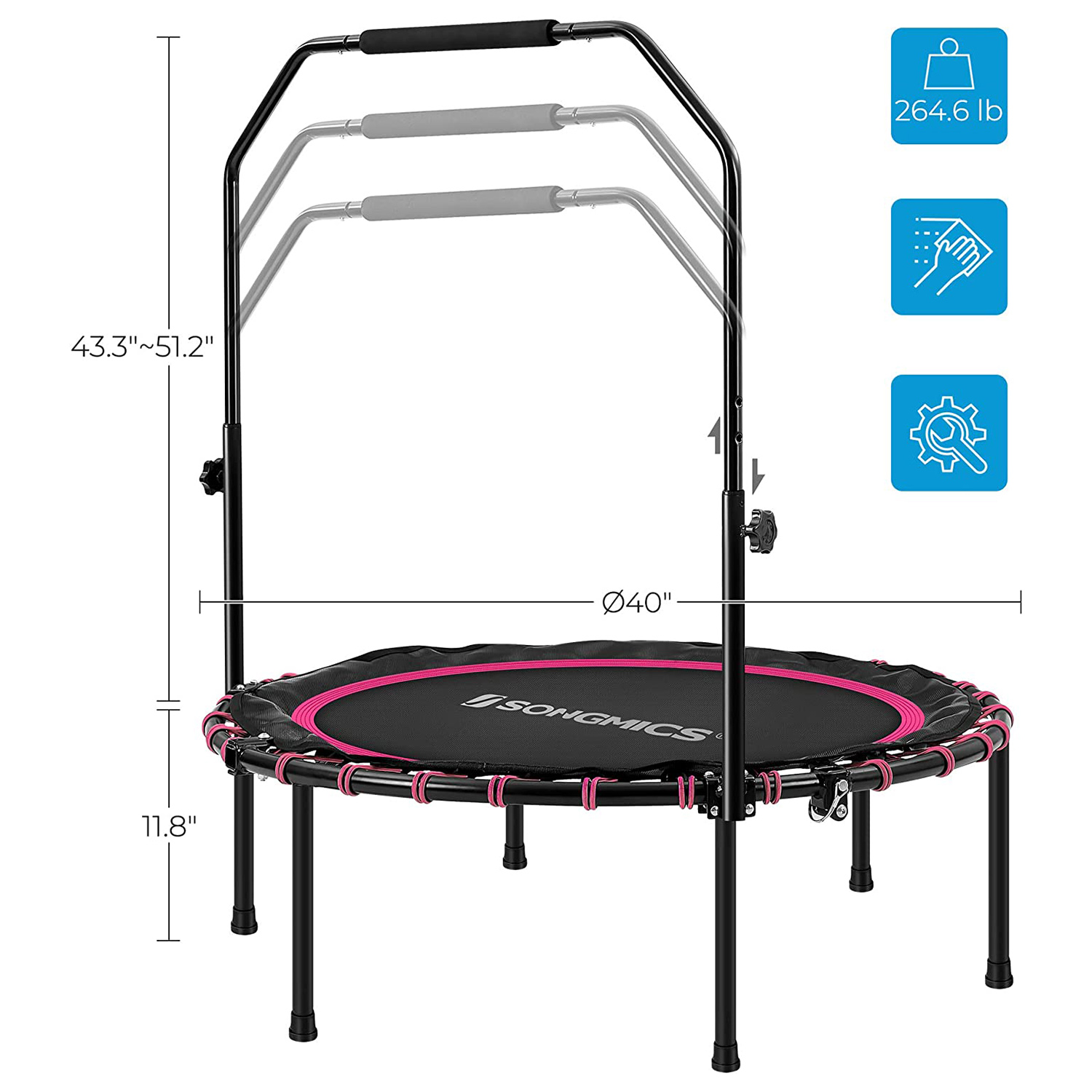 Mini Fitness Trampoline