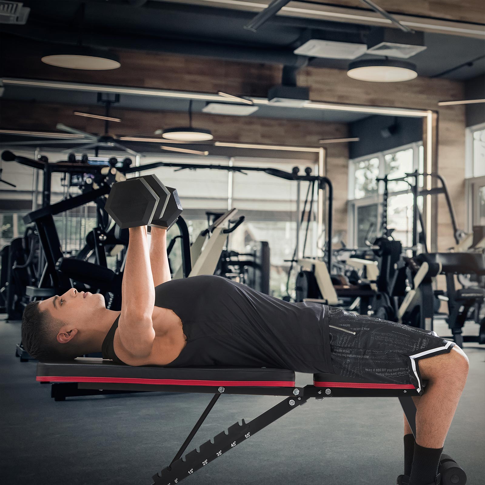 Gym Equipment For Home Everfit 9-In-1 Weight Bench Multi-Function