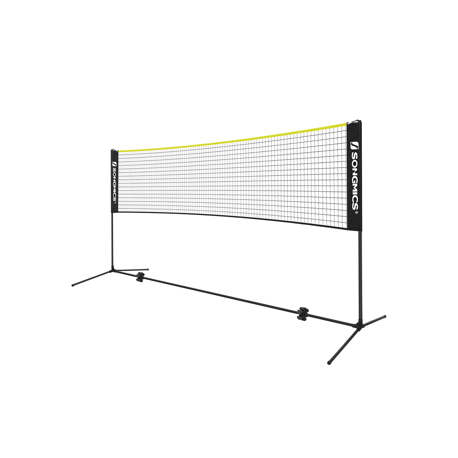 SONGMICS Badminton Net Set, Portable Sports Set for Badminton, Tennis