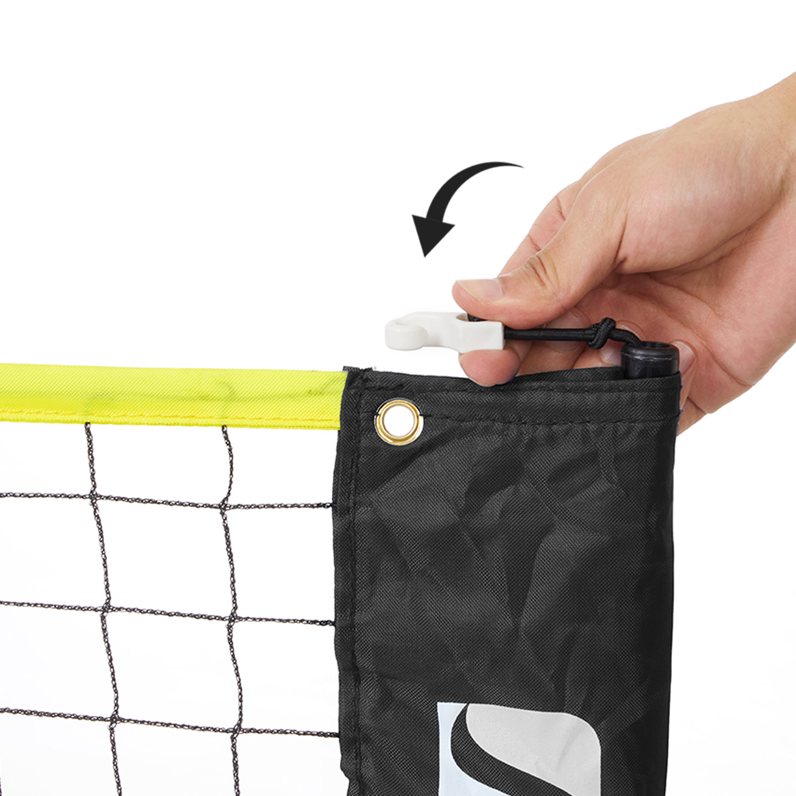 SONGMICS Badminton Net Set, Portable Sports Set for Badminton, Tennis