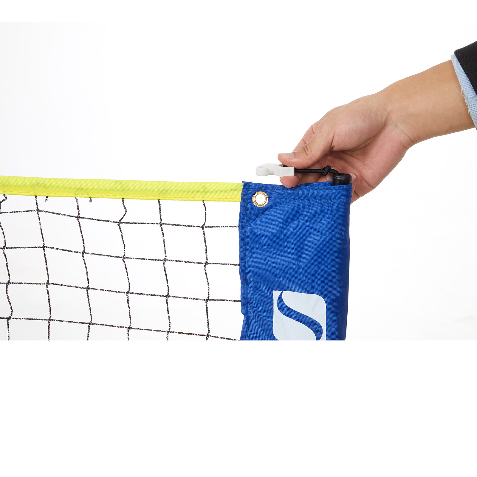 SONGMICS Badminton Net Set, Portable Sports Set for Badminton, Tennis