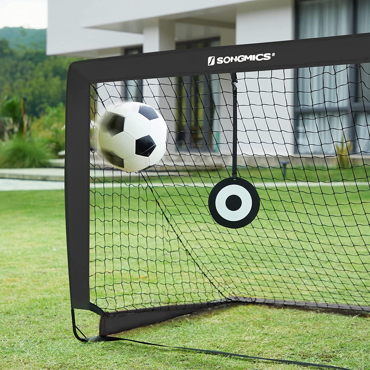 Soccer Goal with Target SONGMICS